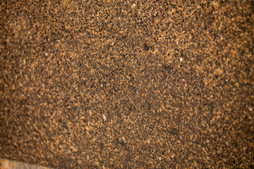 Granite wall brown