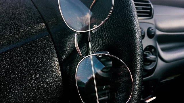glasses for the driver in the car