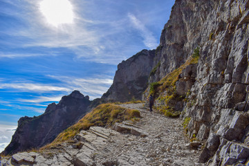 mountain, landscape, rock, nature, sky, mountains, travel, blue, clouds, rocks, canyon, hill, stone, rocky, valley, cloud, cliff, peak, scenic, park, tourism, green, outdoors, summer, 52 gallery, ital