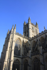 Fototapeta na wymiar Bath Abbey in Bath Somerset England UK