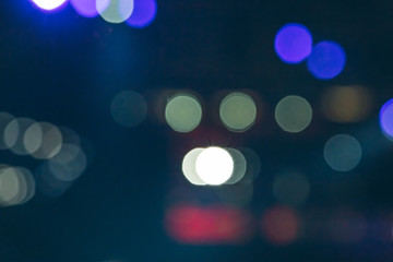 bokeh colorful blurry background