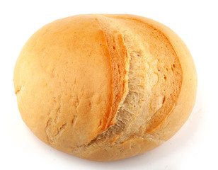 Isolted white bread