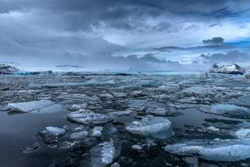 Fjallsárlón Glacial Lagoon