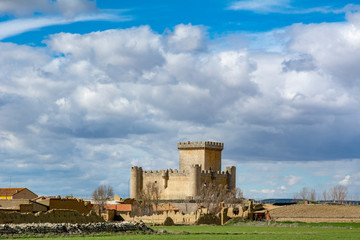 Castle of Villalonso, Castile and Leon, Zamora Spain