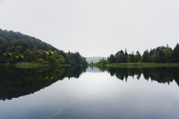 silent landscape in croatia
