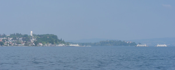 Bootsfahrt auf dem Bodensee