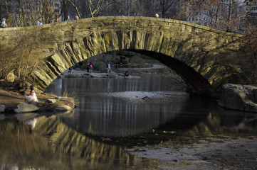 Fototapeta premium View from Central Park in Manhattan New York, NY