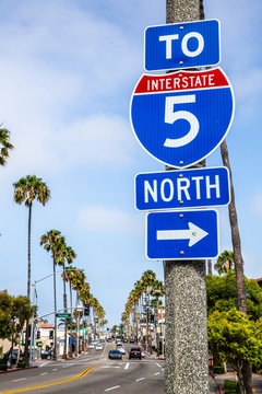 Highway 5 sign 