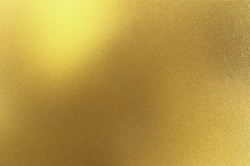 Fototapeta premium Abstract texture background, glowing golden metal plate