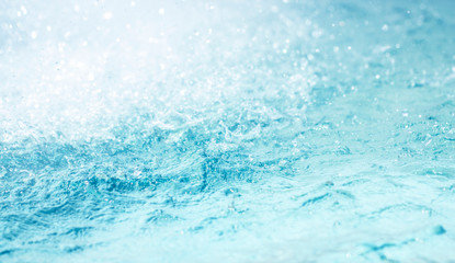 Fototapeta na wymiar Water blurred background bokeh
