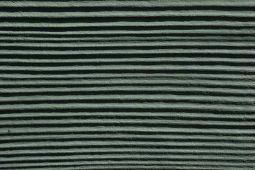 Dark Green Corrugated Texture