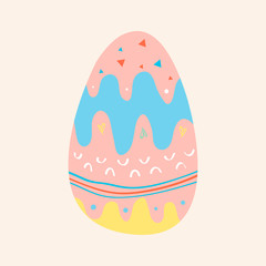 Easter celebration illustration