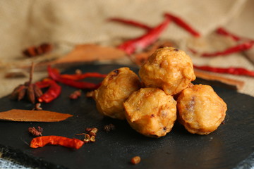 fried chicken on a plate