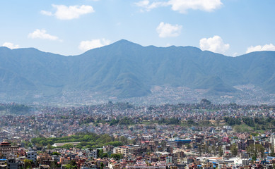 City of Kathmandu Nepal