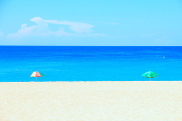 Beautiful Karon Beach under Sunny Weather, Phuket, Thailand