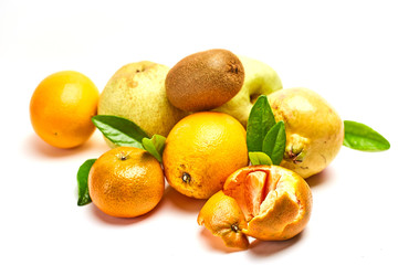 A pile of fresh fruit