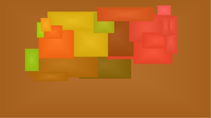 Fototapeta premium abstract colorful block background with squares. can be used for wallpapers or postcards.
