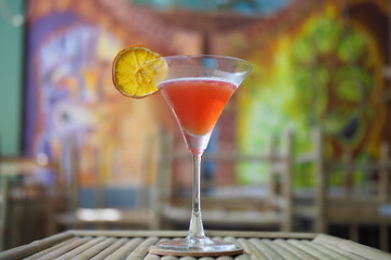 cocktails on the beach