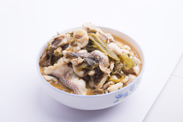Authentic sauerkraut fish