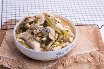 Authentic sauerkraut fish