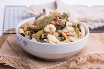 Authentic sauerkraut fish