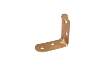 metal mounting bracket isolated on white background
