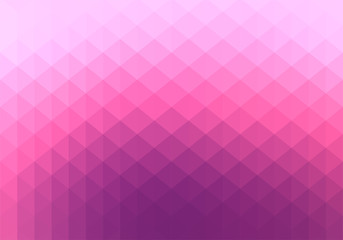 Shiny vibrant pink and purple color tone, gradient and geometric background