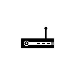 Fototapeta premium Router, modem icon or logo