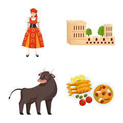 set of christmas icons