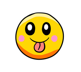 Silly Cartoon Emoticon