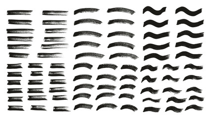 Tagging Marker Medium Lines Curved Lines Wavy Lines High Detail Abstract Vector Background Set 77