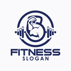 fitness logo template