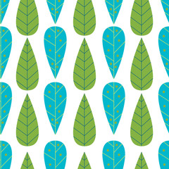 Cotton fabric Modern folk seamless pattern. Scandinavian motif.