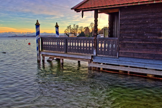 Bootshaus in Tutzing
