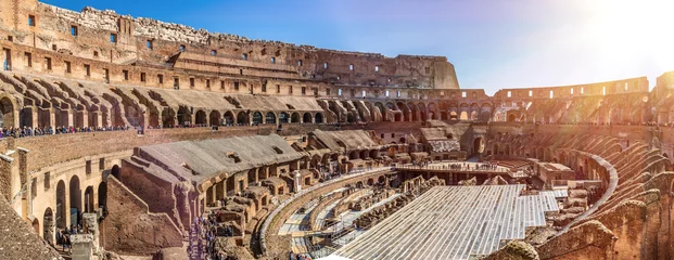 Foto op Plexiglas Colosseum Romeins Colosseum, Rome, Italië