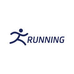 running logo template