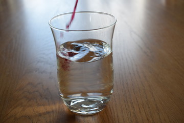 Pouring a drink
