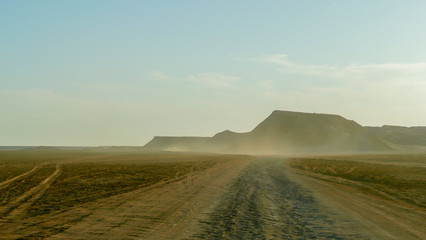 Paris-Dakar road Tunisia