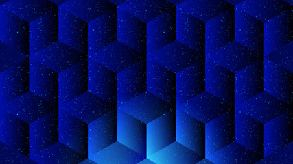 Abstract blue light and shade creative background. Vector illustration.