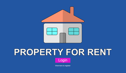 Concept of property for rent