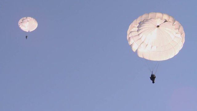 Skydiving in the Russian army D-10