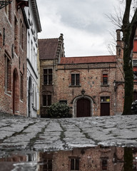 Fototapeta na wymiar The old center of Brugge, Belgium