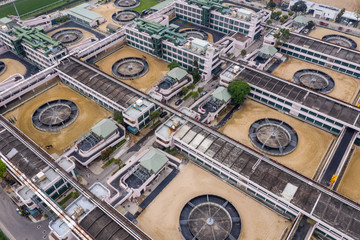 Hong Kong Sewage treatment plant