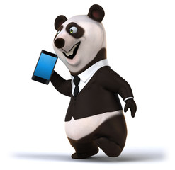 Fun Panda - 3D Illustration © Julien Tromeur