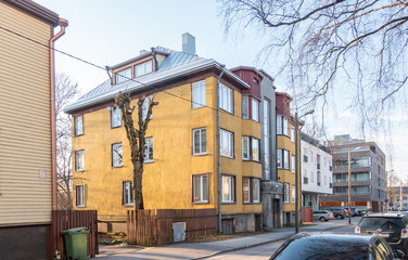 Obraz premium house in tallinn estonia