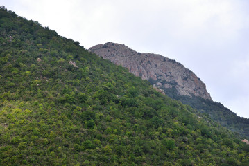 Fototapeta na wymiar Veduta della Rocca Arricelli