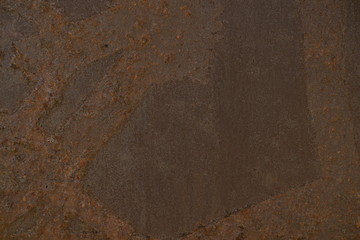 Rust wall, details of rusty metal surface background  copy space  image