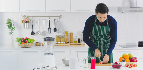 MAN IN APRON