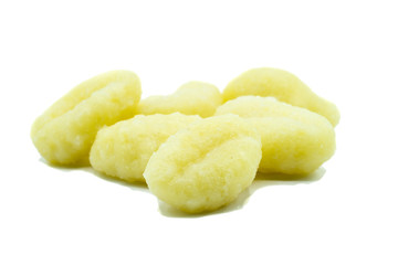 Gnocchi Nocken isoliert freigestellt freisteller