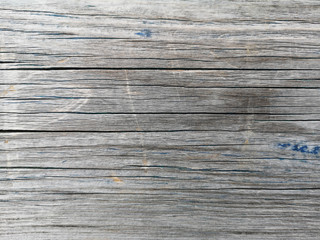 The texture of an old blue wooden wall. Vintage background